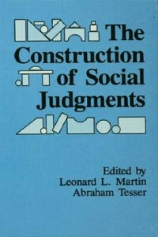 Książka Construction of Social Judgments 