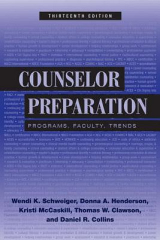 Kniha Counselor Preparation 