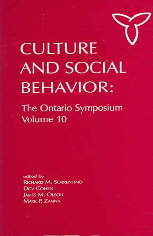 Könyv Culture and Social Behavior 