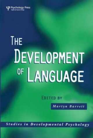 Kniha Development of Language Martyn Barrett