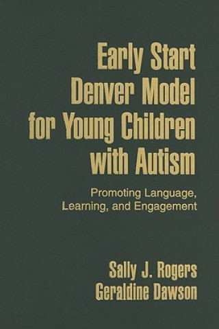 Könyv Early Start Denver Model for Young Children with Autism Geraldine Dawson