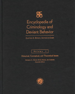 Kniha Encyclopedia of Criminology and Deviant Behaviour Clifton D. Bryant