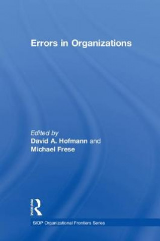 Kniha Errors in Organizations 