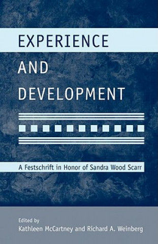 Könyv Experience and Development Kathleen Mccartney