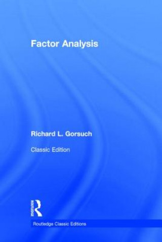 Книга Factor  Analysis Richard Gorsuch