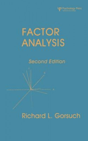 Knjiga Factor Analysis Richard L. Gorsuch