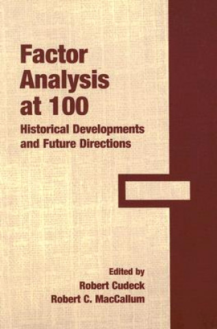 Kniha Factor Analysis at 100 