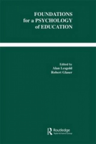 Carte Foundations for A Psychology of Education 