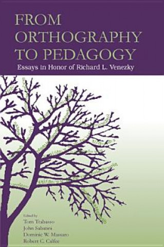 Buch From Orthography to Pedagogy Thomas R. Trabasso
