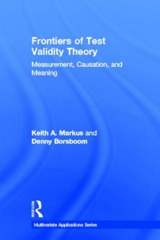 Buch Frontiers of Test Validity Theory Denny Borsboom