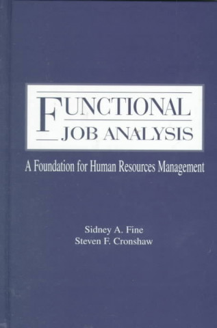 Kniha Functional Job Analysis Steven F. Cronshaw