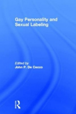 Book Gay Personality And Sexual Labeling De Cecco