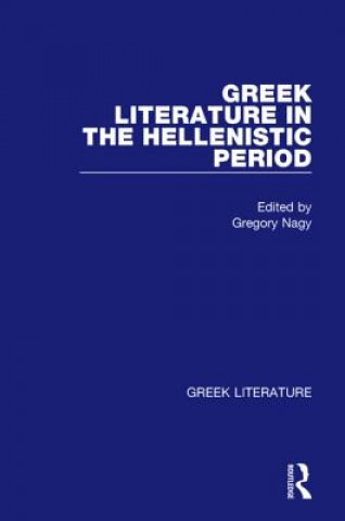 Könyv Greek Literature in the Hellenistic Period 