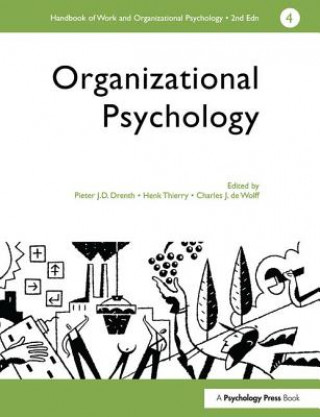 Book Handbook of Work and Organizational Psychology Charles De Wolff