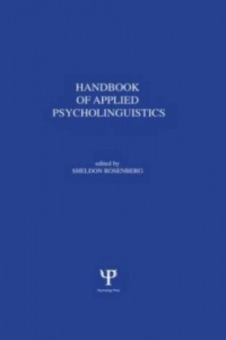 Книга Handbook of Applied Psycholinguistics 