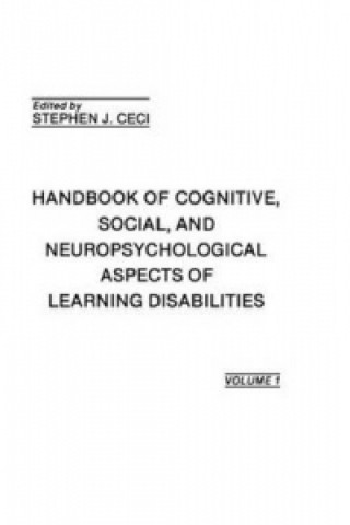 Könyv Handbook of Cognitive, Social, and Neuropsychological Aspects of Learning Disabilities 
