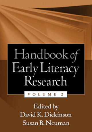 Kniha Handbook of Early Literacy Research David K. Dickinson