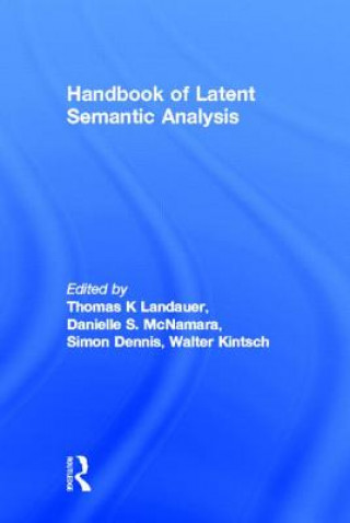 Kniha Handbook of Latent Semantic Analysis 