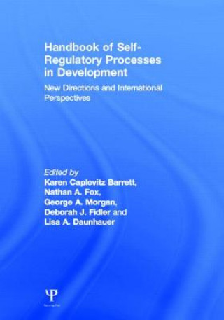 Kniha Handbook of Self-Regulatory Processes in Development 