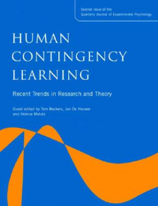 Kniha Human Contingency Learning: Recent Trends in Research and Theory 
