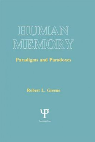 Knjiga Human Memory Robert L. Greene