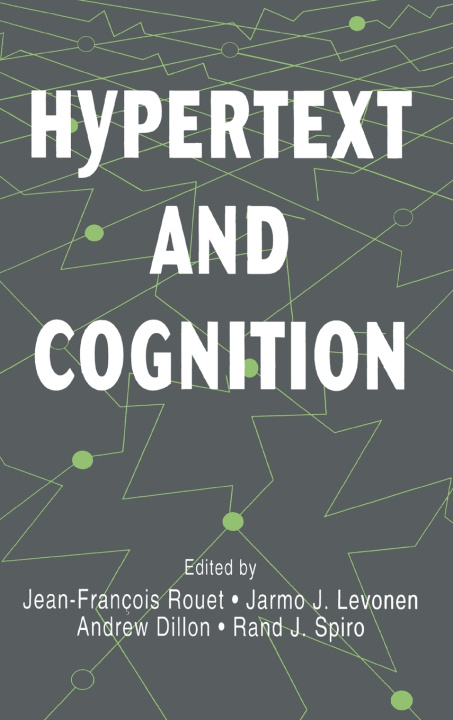 Kniha Hypertext and Cognition Andrew Dillon