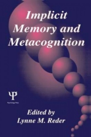 Książka Implicit Memory and Metacognition 