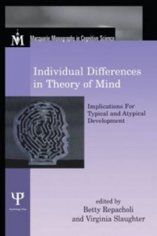 Kniha Individual Differences in Theory of Mind 