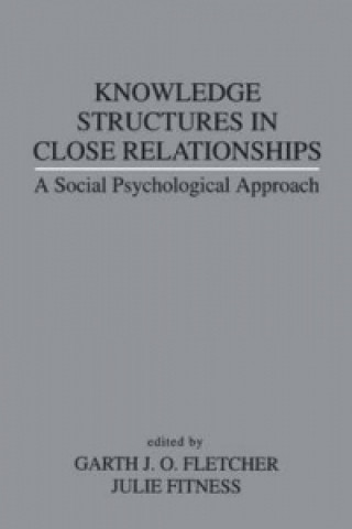 Könyv Knowledge Structures in Close Relationships 