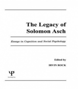Könyv Legacy of Solomon Asch 