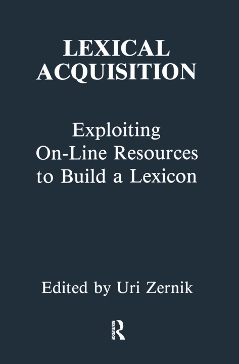 Book Lexical Acquisition Uri Zernik