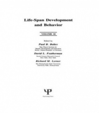 Kniha Life-Span Development and Behavior 