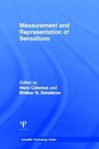 Kniha Measurement and Representation of Sensations 