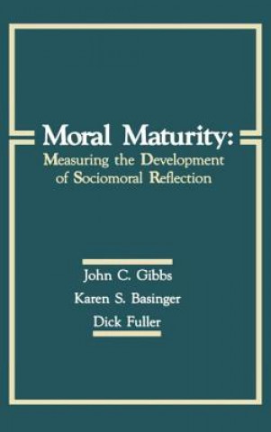 Kniha Moral Maturity Richard L. Fuller