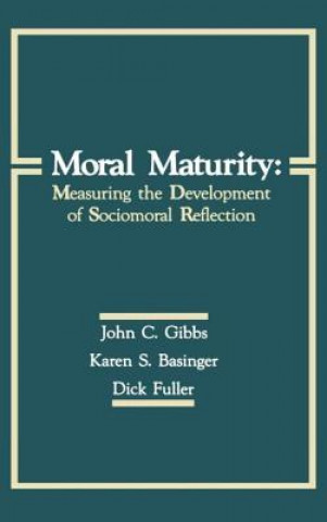 Książka Moral Maturity Richard L. Fuller