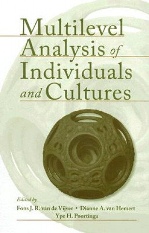 Livre Multilevel Analysis of Individuals and Cultures Fons J. R. van de Vijver