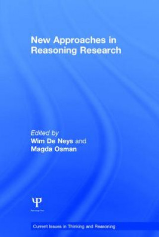 Kniha New Approaches in Reasoning Research 