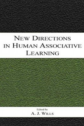 Książka New Directions in Human Associative Learning 