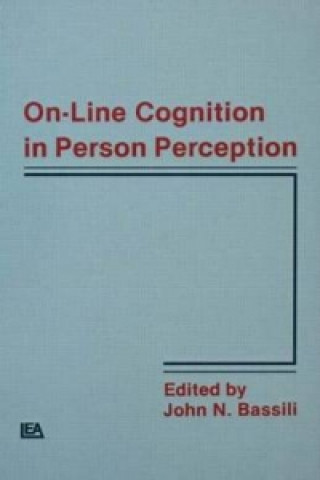 Книга On-line Cognition in Person Perception 
