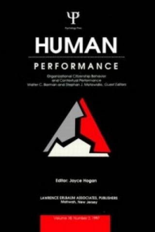 Kniha Organizational Citizenship Behavior and Contextual Performance 