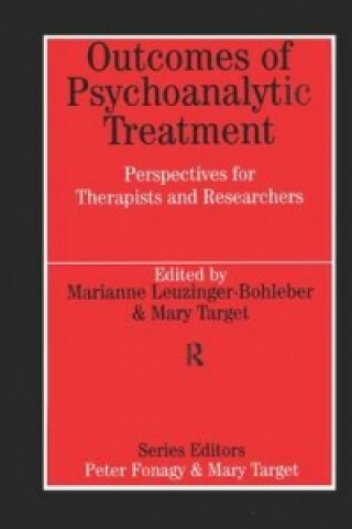 Kniha Outcomes of Psychoanalytic Treatment Mary Target