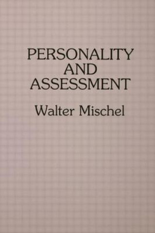 Книга Personality and Assessment Walter Mischel