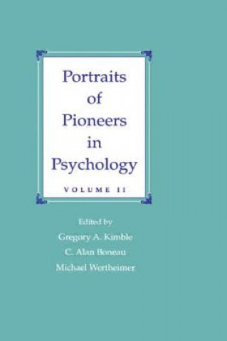 Kniha Portraits of Pioneers in Psychology 