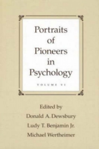 Kniha Portraits of Pioneers in Psychology 