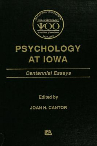 Buch Psychology at Iowa Joan H. Cantor