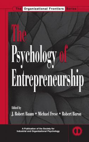 Könyv Psychology of Entrepreneurship 