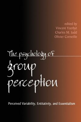 Buch Psychology of Group Perception Vincent Yzerbyt