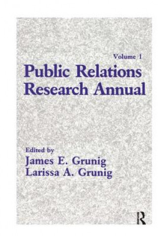 Kniha Public Relations Research Annual 