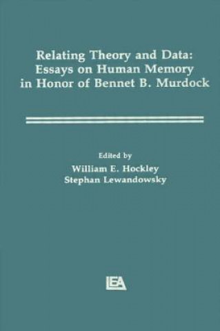 Book Relating Theory and Data Stephan Lewandowsky