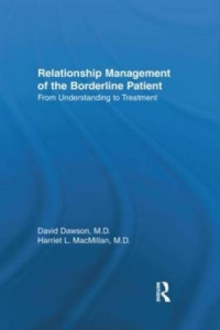 Kniha Relationship Management Of The Borderline Patient Harriet L. MacMillan